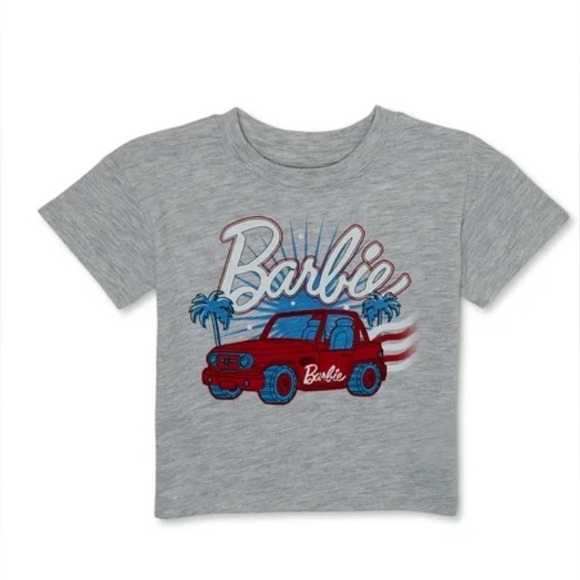 Barbie Gray Short Sleeve Tee - Picture 3 of 7